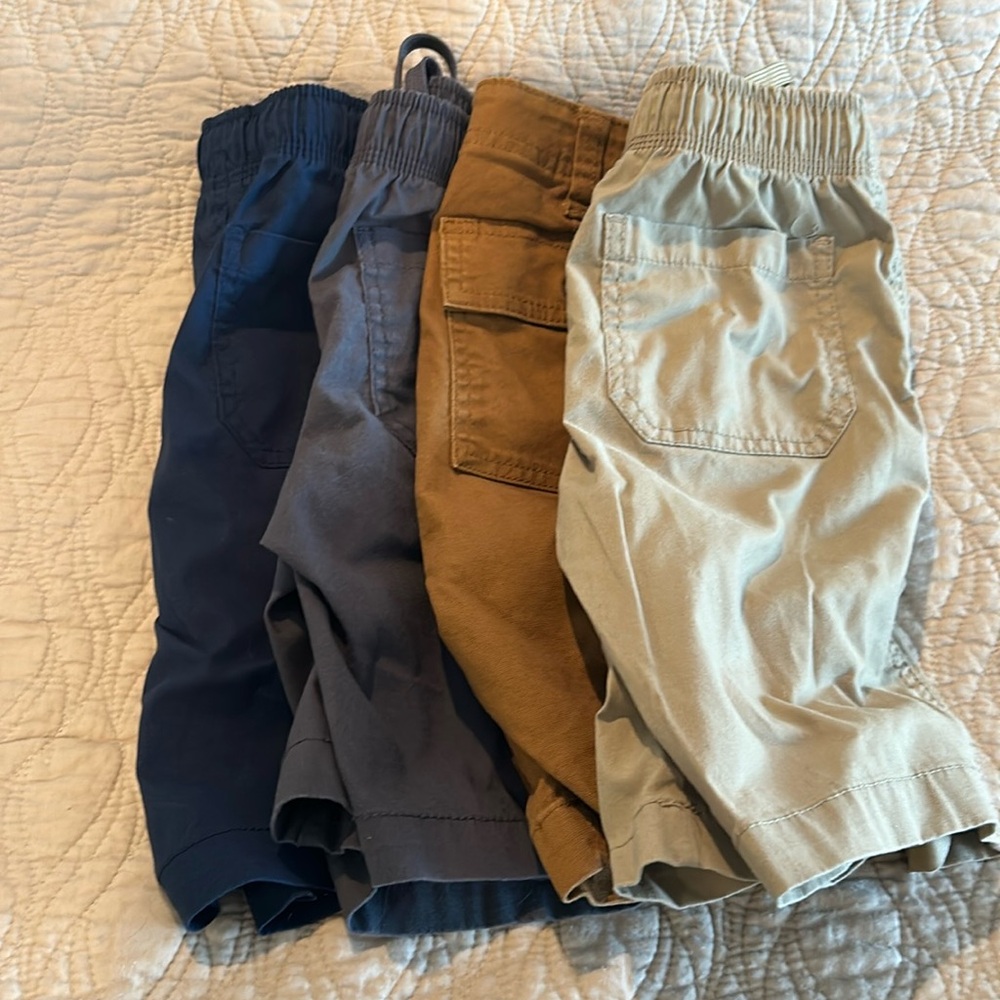 Boys size 8 shorts various colors
